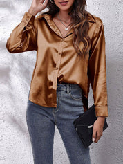 Karen I Classy Langärmelige Bluse für Frauen