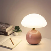 Französische Creme-Pilzlampe 5