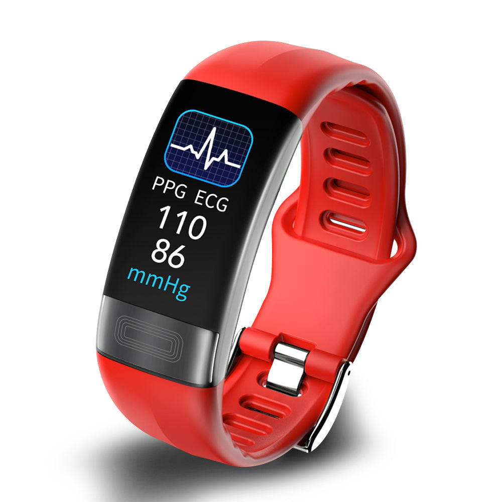Frauen Smart Armband Gesundheitsmonitoring Blutdruck EKG Silikon 5
