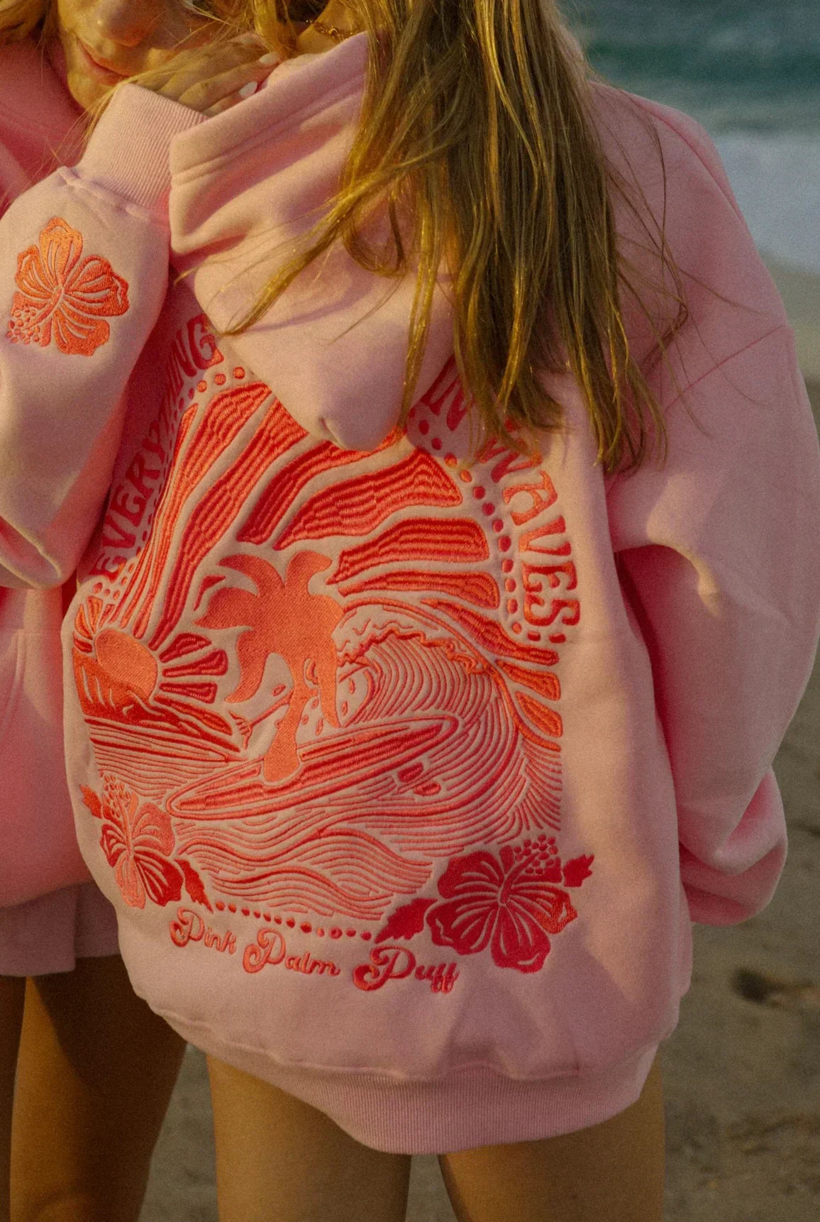 SUNSET | Damen Kuscheliger Hoodie