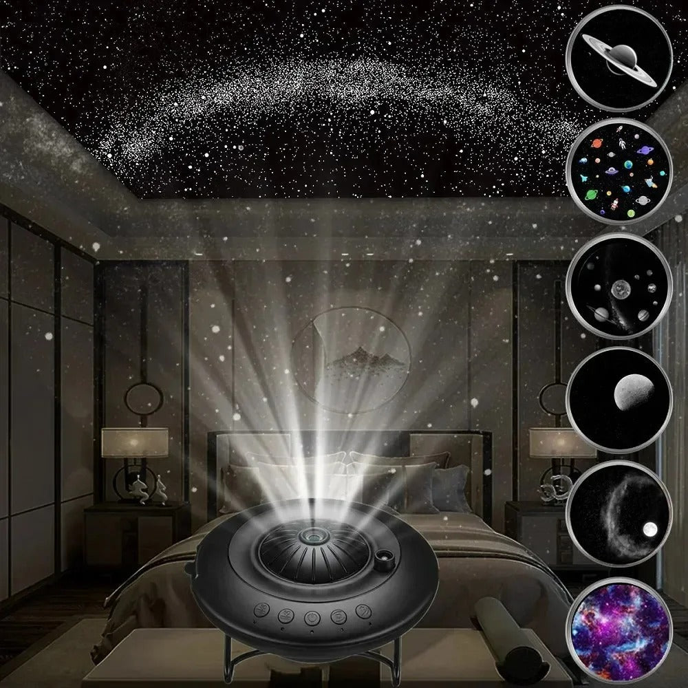 Galaxy Projector mit Planetarium -Effekten für Heimkino, Kinderzimmer und Nachthimmelbiente 0