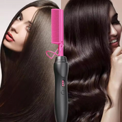 GlamPress - tragbares Haarstyling und Bartkamm 2