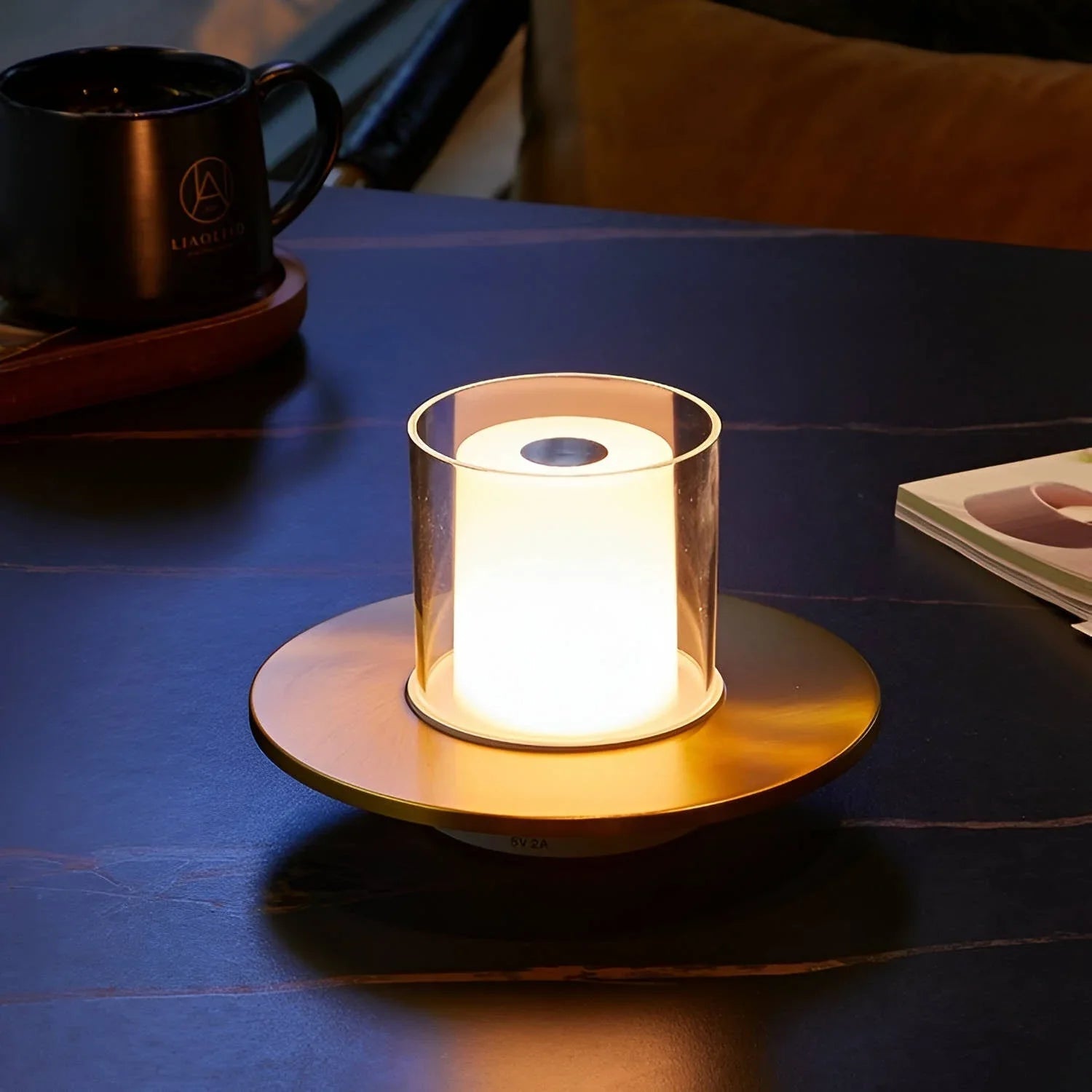 Glovia | Kabellose Tischlampe 0