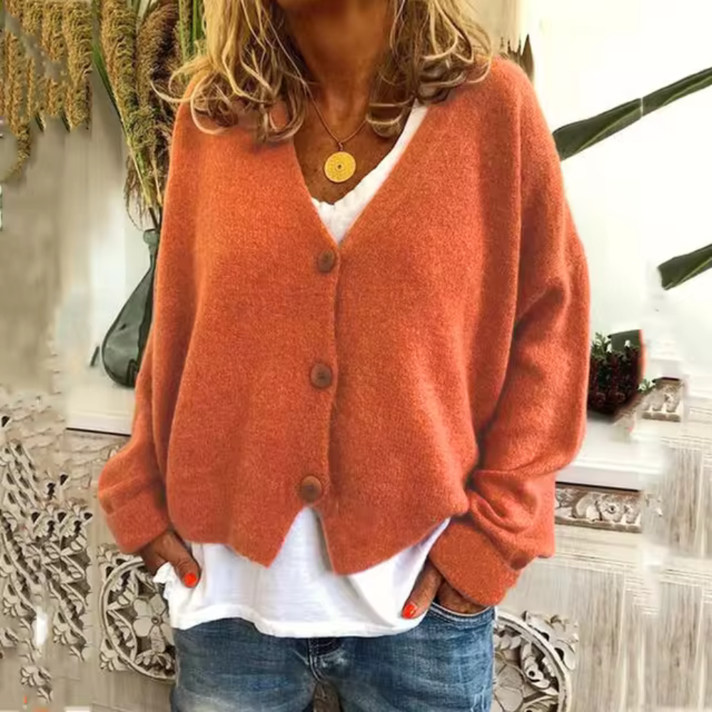 Lorna | Lässiger Lockerer Cardigan für Jeden Tag