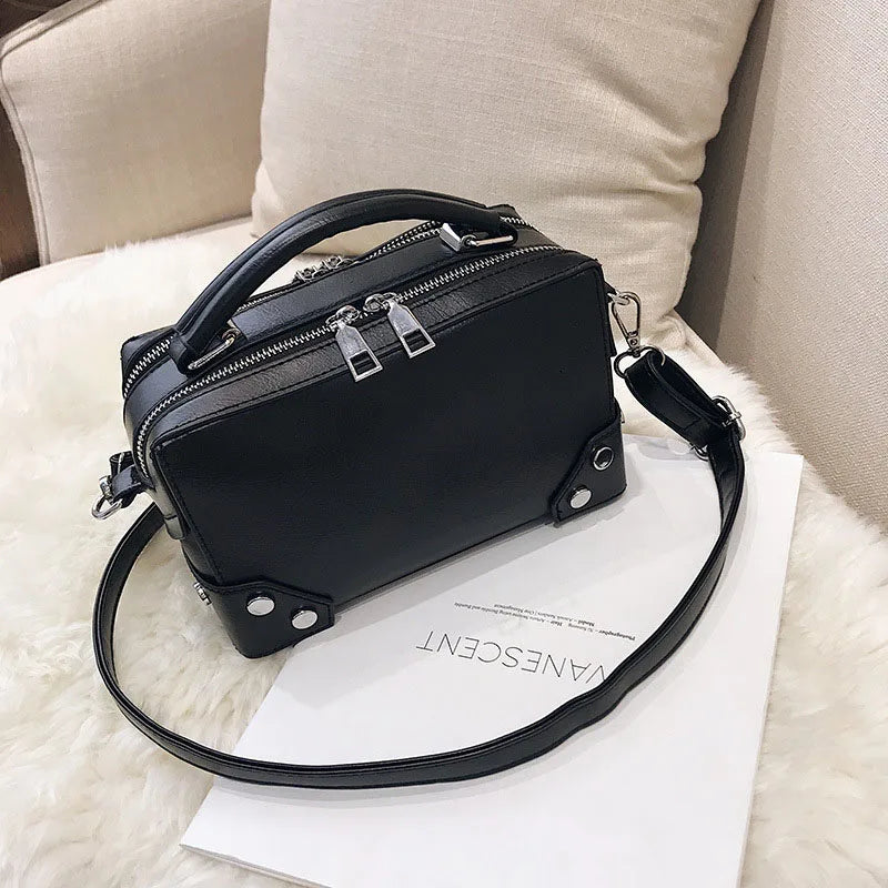 Clara | Vintage Schultertasche