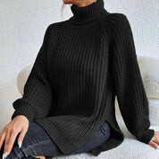 Ellaine | Weicher Rollkragenpullover für Damen aus Baumwolle