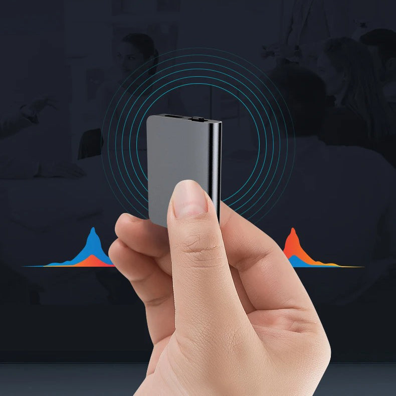 Mini Professional Spy Microfon Recorder-Ultra-Slim-Design, 50-Stunden-Akkulaufzeit, hochwertiger Klang für diskrete Audioaufnahme-3