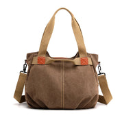 Lars | Retro Canvas Große Umhängetasche und Schultertasche