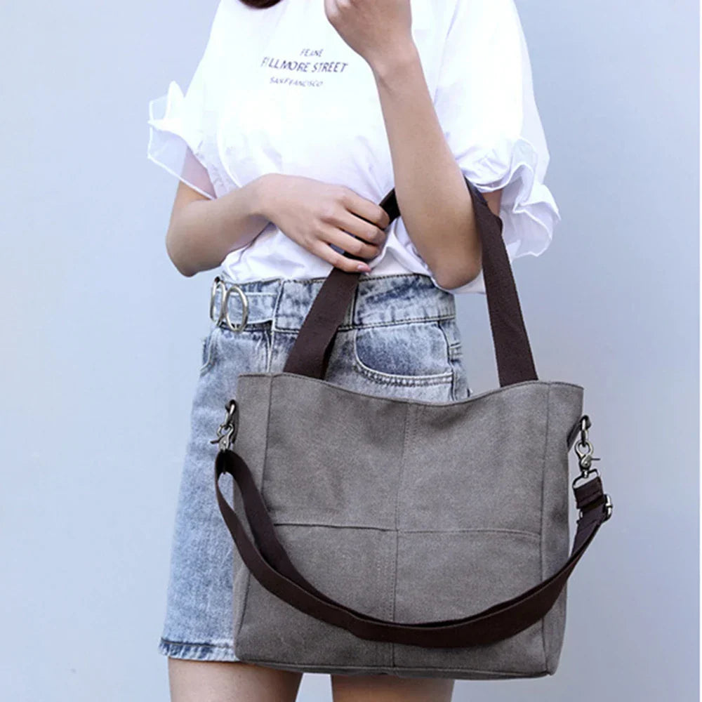 Sophie | Damen Canvas Umhängetasche