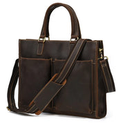 Jack | Herren Vintage Leder Reise Crossbody Messenger Handtasche