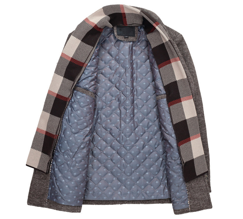 Erwin | Eleganter Herren Wollmantel für den Winter