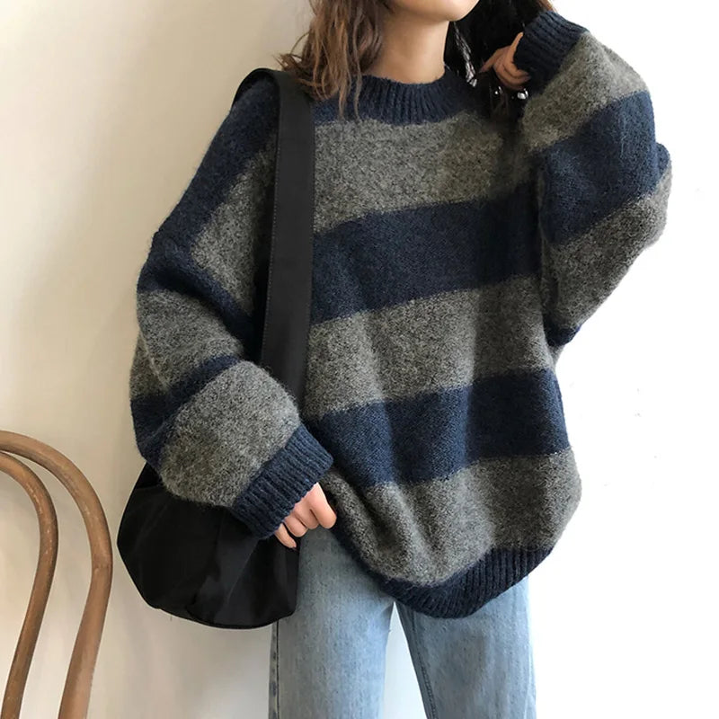 JANE | Oversized Winter Langarmshirt