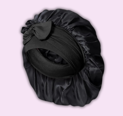 Silk Night Cap für ultimative Haarpflege | Word mit glattem und krausem Haar - Avaina-2