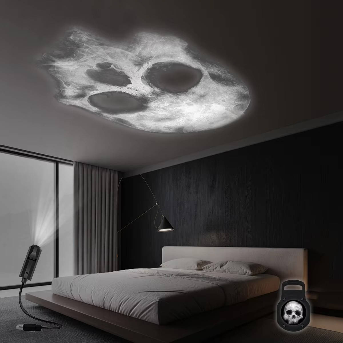 Halloween-Lichtprojektor 1