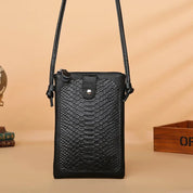 Zara | Krokodilmuster Kleine Crossbody Sling Tasche