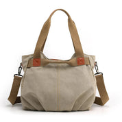 Lars | Retro Canvas Große Umhängetasche und Schultertasche