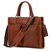 Jack | Herren Vintage Leder Reise Crossbody Messenger Handtasche