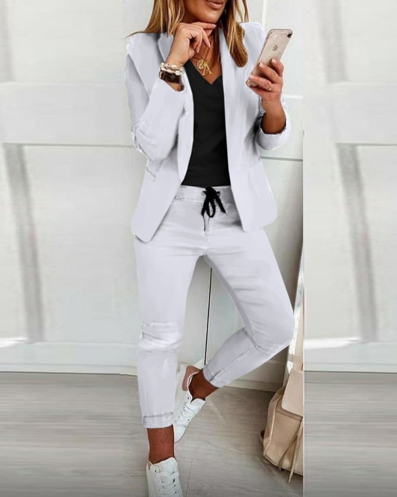 YASSI | Elegante Business Outfit Set für Damen