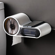  Multifunktionaler Toilettenrollhalter - elegant und perfekt für die Lagerung des Bades-1