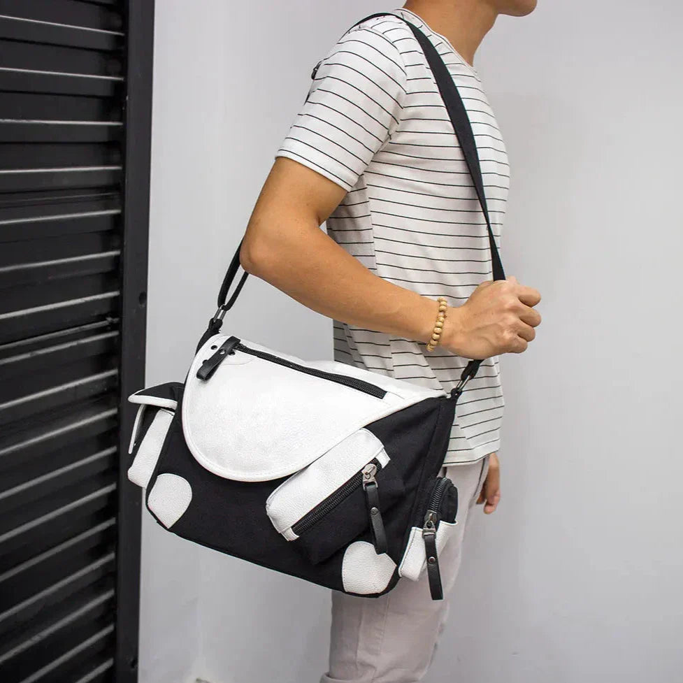 Niels | Herren Freizeit Canvas Schultertasche