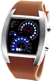 Herren -Tachometer -LED -Uhr 7