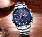 Herren Military Steel Watch 6