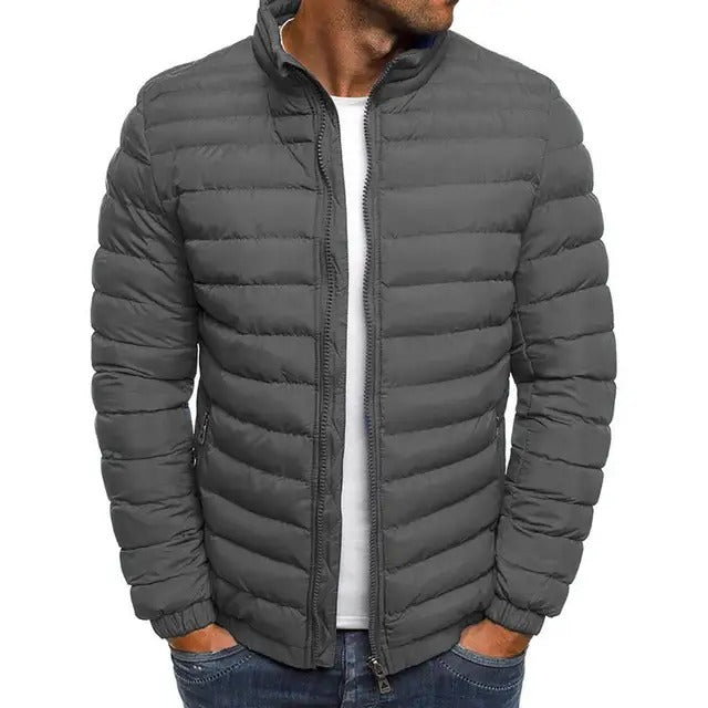 Herren Übergangsjacke mit Stehkragen - Adam 0