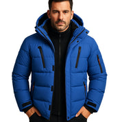 Herren Winterjacke Wasserdicht Warmes Futter Praktisch Isolierendes Gewebe 