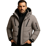 Herren Winterjacke Wasserdicht Warmes Futter Praktisch Isolierendes Gewebe 1