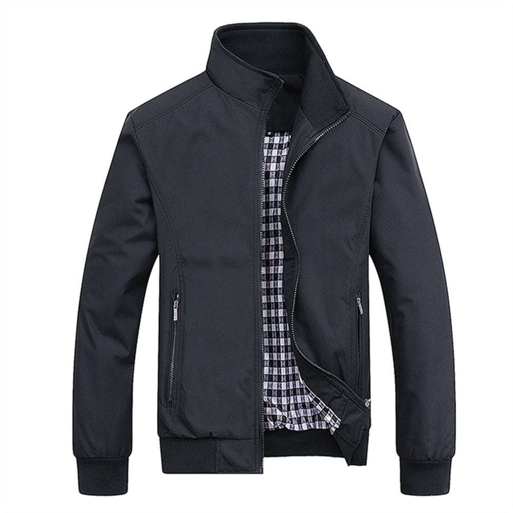 Herren Winterjacke | Winddicht & Wasserdicht | Retro Mittelschwere Jacke 3