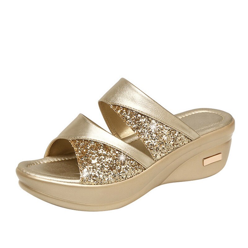 Emma | Offene Zehen Pantoffeln – Bequeme Damen Hausschuhe