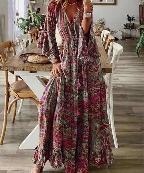 Hoge-Taille-V-Hals-Flare-Mouw-Bedrukte-Jurk-Voor-Dames-Lange-Jurk-Bohemian-Stijl-Vakantie.jpg_640x640_66e83c34-2878-4515-b4db-e3059fbab031.webp