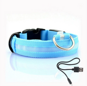 Hundehalsband mit LED-Leuchten 0