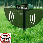 Infrarot Solar angetriebener Tierpädter Repeller (1 Repeller) 4