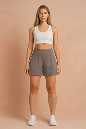 Jazmin High -Waisted Sportshorts und Taschen 8
