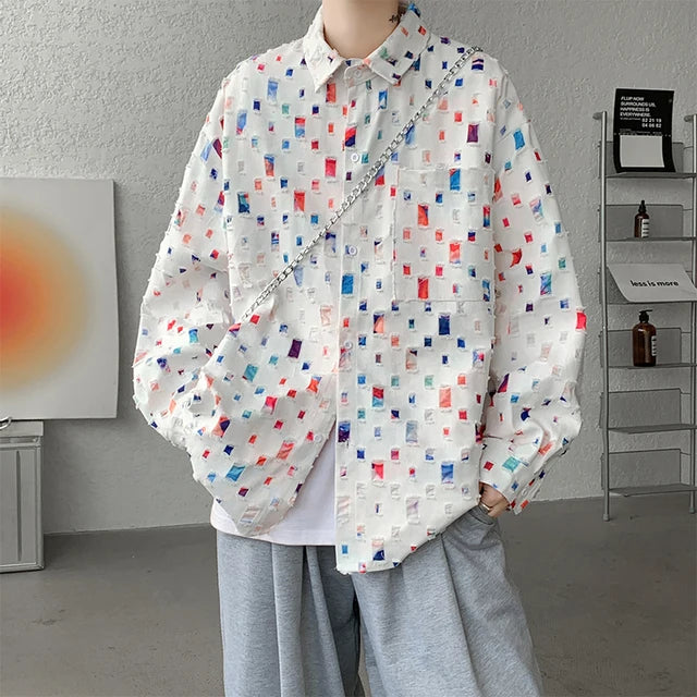 Katoenen-Uitgehold-Shirt-Heren-Oversized-Kleurrijk-Geruit-Overhemd-Heren-Streetwear.webp