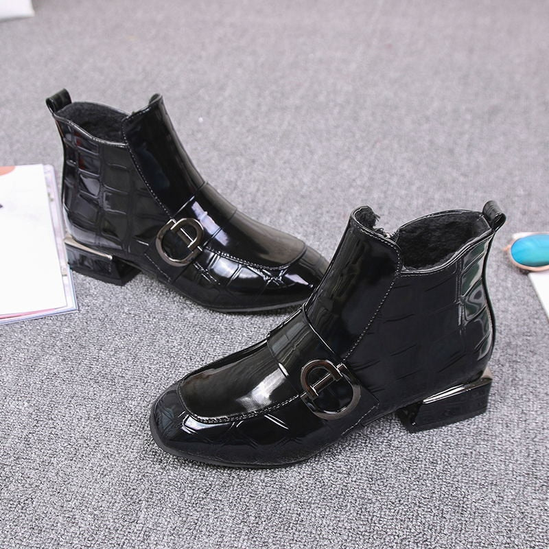 KatrijnsBoots I Stiefeletten mit Schnalle für Damen 0