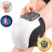 Knie -Massagegerät mit Hitze -Therapie | Schmerzlinderung & Gelenkrecovery - Tragbare beheizte Kniemassage für Komfort und Mobilität 0