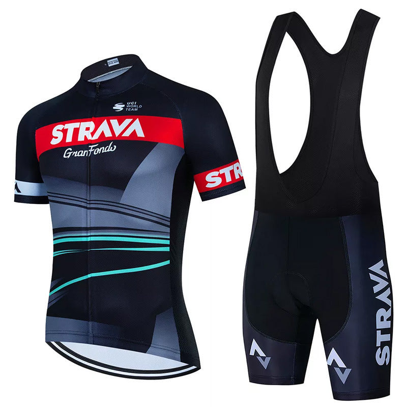 Kobe | Fahrradbekleidung Herren Set mit Trikot und Bib-Shorts 7