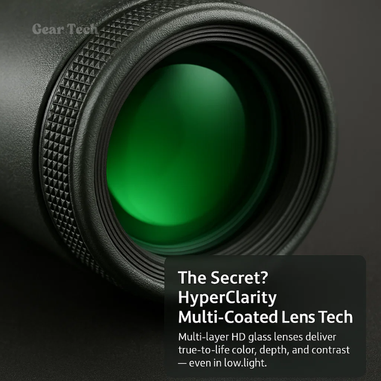 Kompaktes Monokular mit 600-fachem Ultra-Zoom | HD-Objektiv, leicht und perfekt zum Wandern, Vogelbeobachten und für Sportveranstaltungen 3