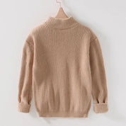 LIAM | Herren Strickpullover Jacke mit Reißverschluss