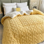 Kuscheldecke Sherpa für Wintergemütlichkeit und Stil Hochwertige Materialien 2