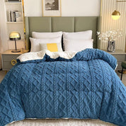 Kuscheldecke Sherpa für Wintergemütlichkeit und Stil Hochwertige Materialien 6