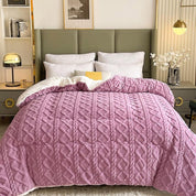 Kuscheldecke Sherpa für Wintergemütlichkeit und Stil Hochwertige Materialien 9