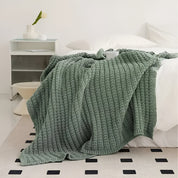 Kuscheldecke Vintage Chunky Knit Gemütlichkeit Mikrofaser-Mix 8