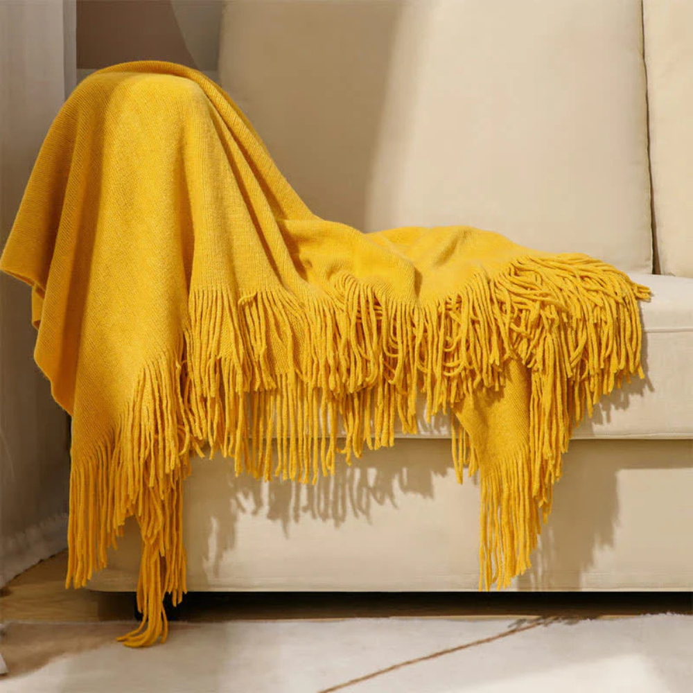 Kuscheldecke aus Grobstrick für Damen und Herren Weich Acryl 0