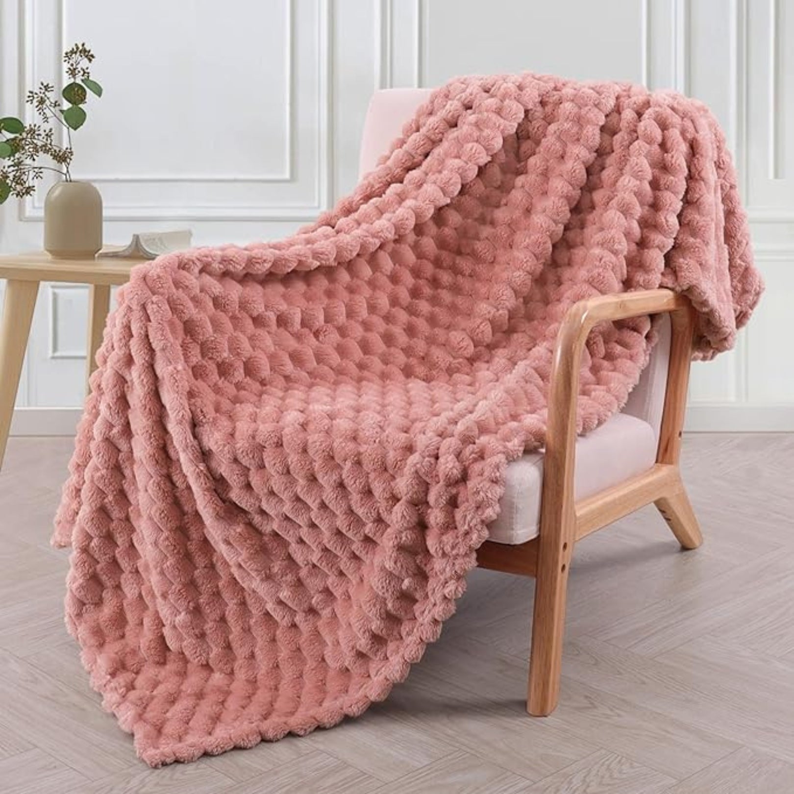 Kuscheldecke für Damen und Herren Ultra-Plüsch Mikrofaser für Komfort und Wärme 1