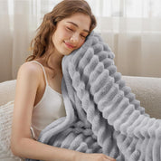 Kuscheldecke für Damen und Herren Weich Mikrofaser Ideal für Alle Jahreszeiten 3