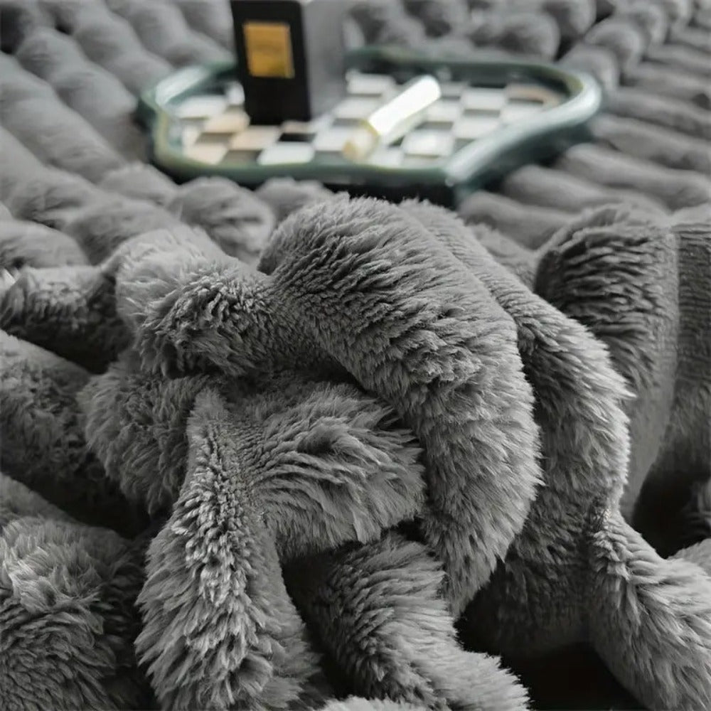 Kuscheldecke für Damen und Herren Weich Mikrofaser Ideal für Alle Jahreszeiten 4