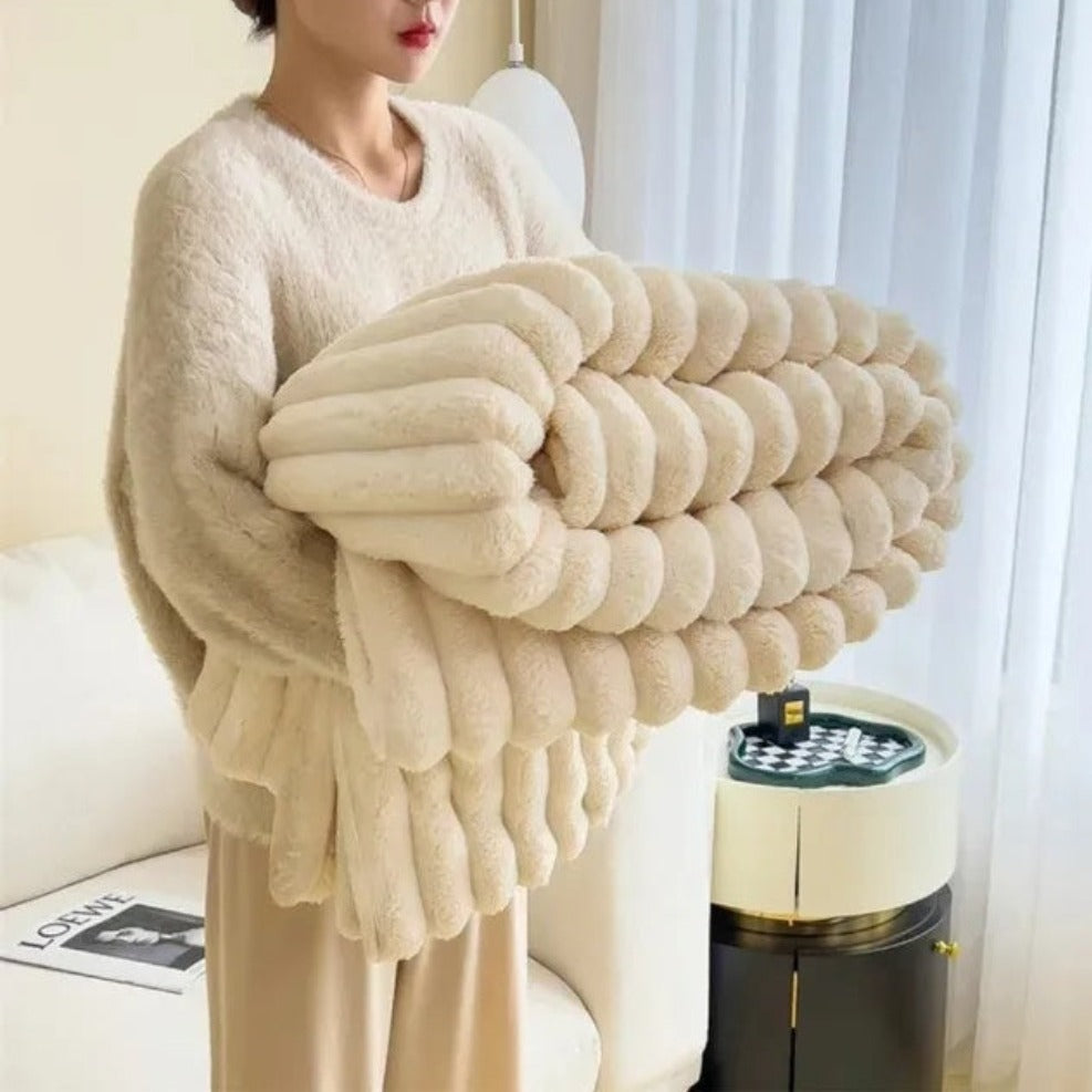 Kuscheldecke für Damen und Herren Weich Mikrofaser Ideal für Alle Jahreszeiten 7